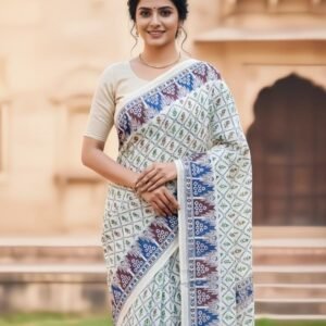 PRINTED COTTON SAREE
