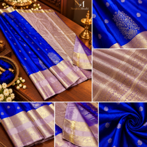 PREMIUM MIX CONTRAST SILK SAREE