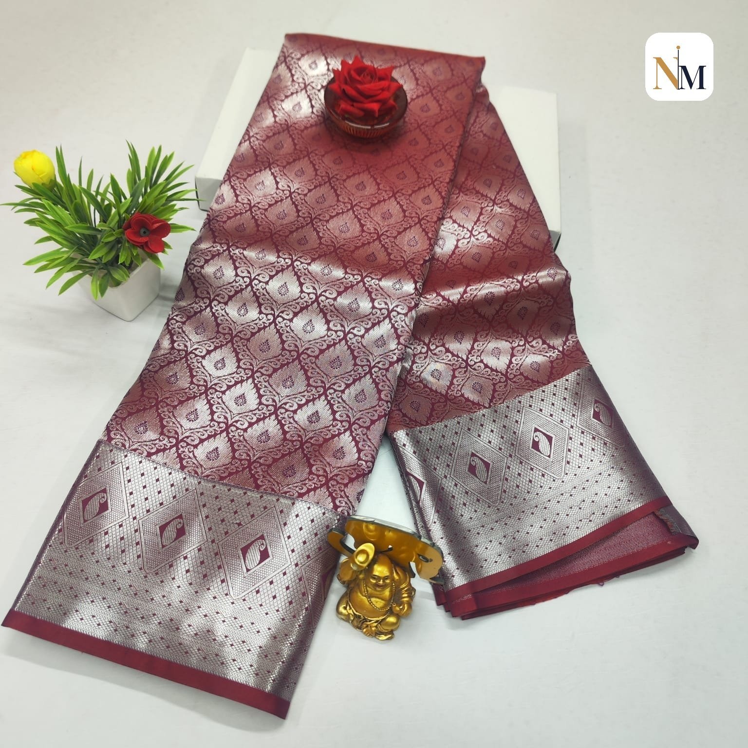 MIXED QUALITY BRIDAL LOOK SAREES - Image 8