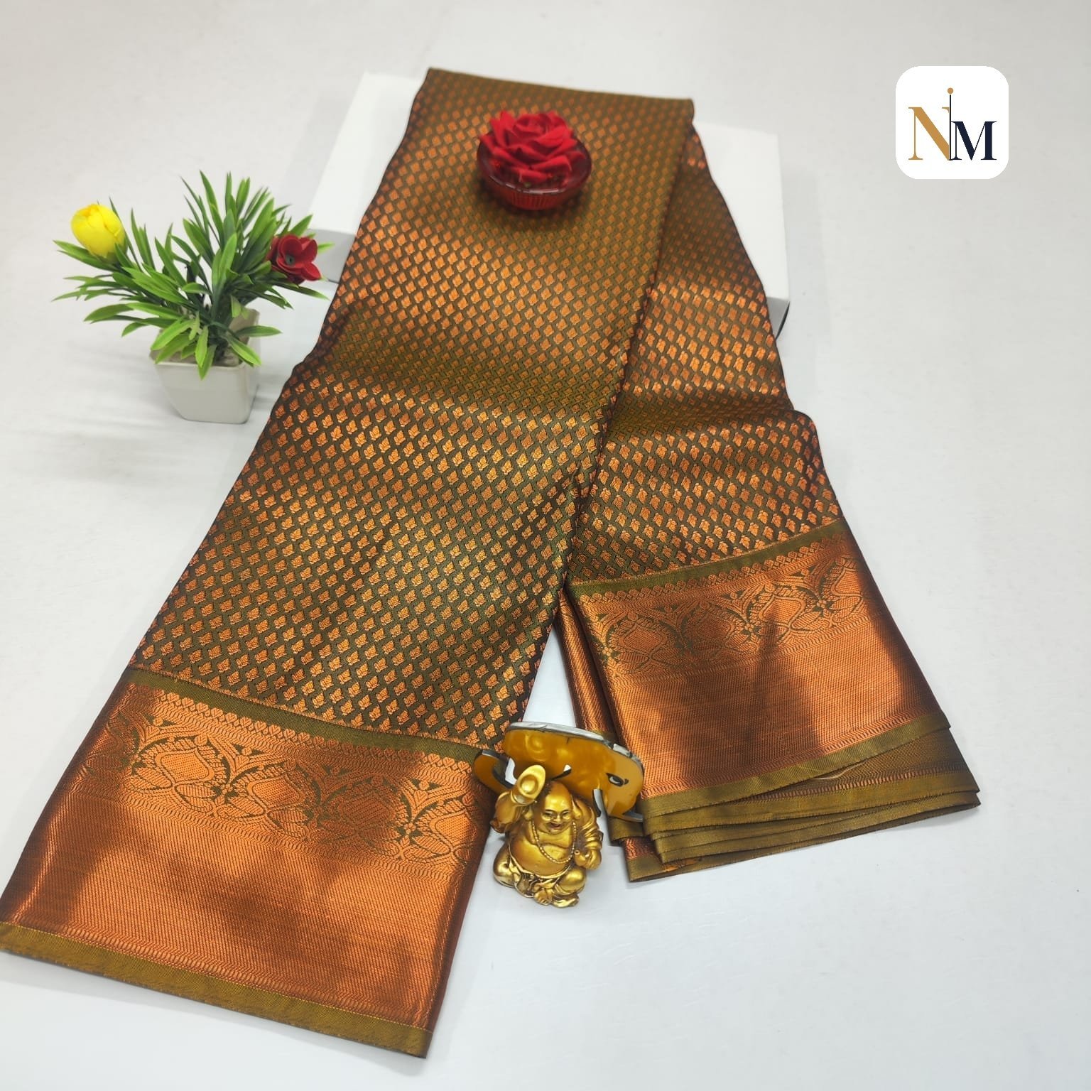 MIXED QUALITY BRIDAL LOOK SAREES - Image 2