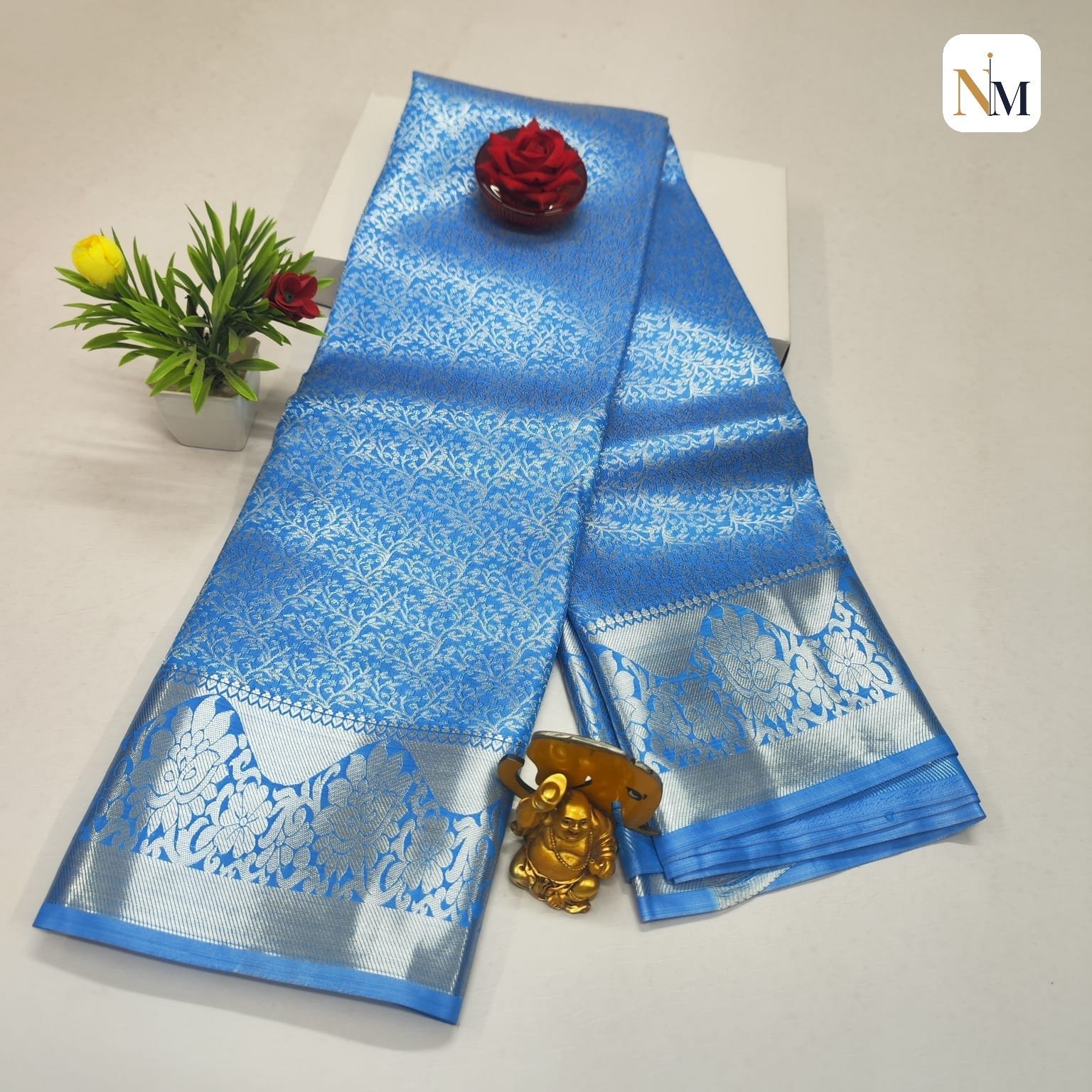MIXED QUALITY BRIDAL LOOK SAREES - Image 13